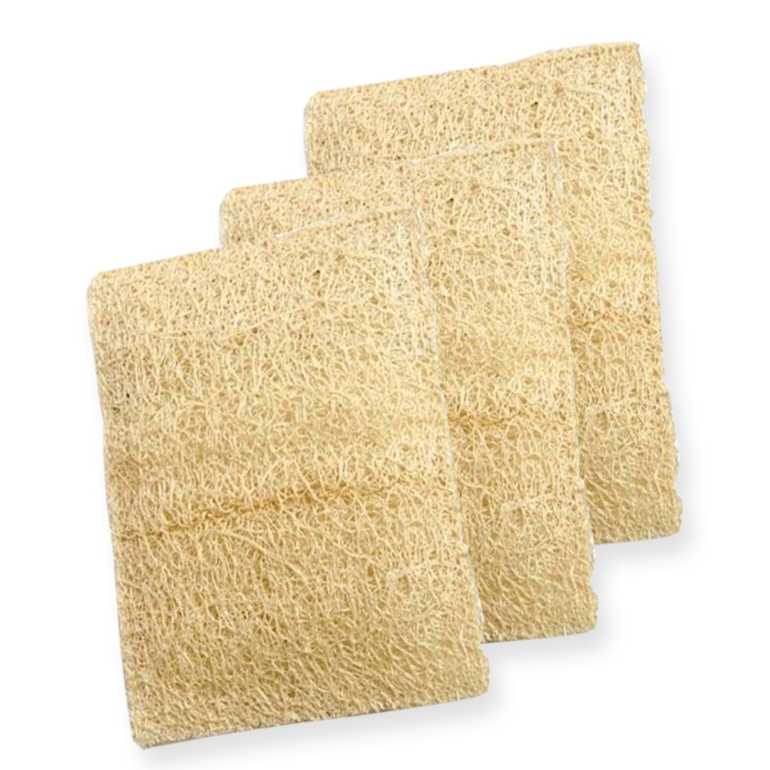 Natural Loofah Family Set 11 Nature's Best Scrubber, Delivered to Your Door Natural Loofah Family Set - 17 premium Egyptian luffa pieces for body & kitchen. ISO certified, chemical-free, biodegradable. Free shipping over $150. Order today!